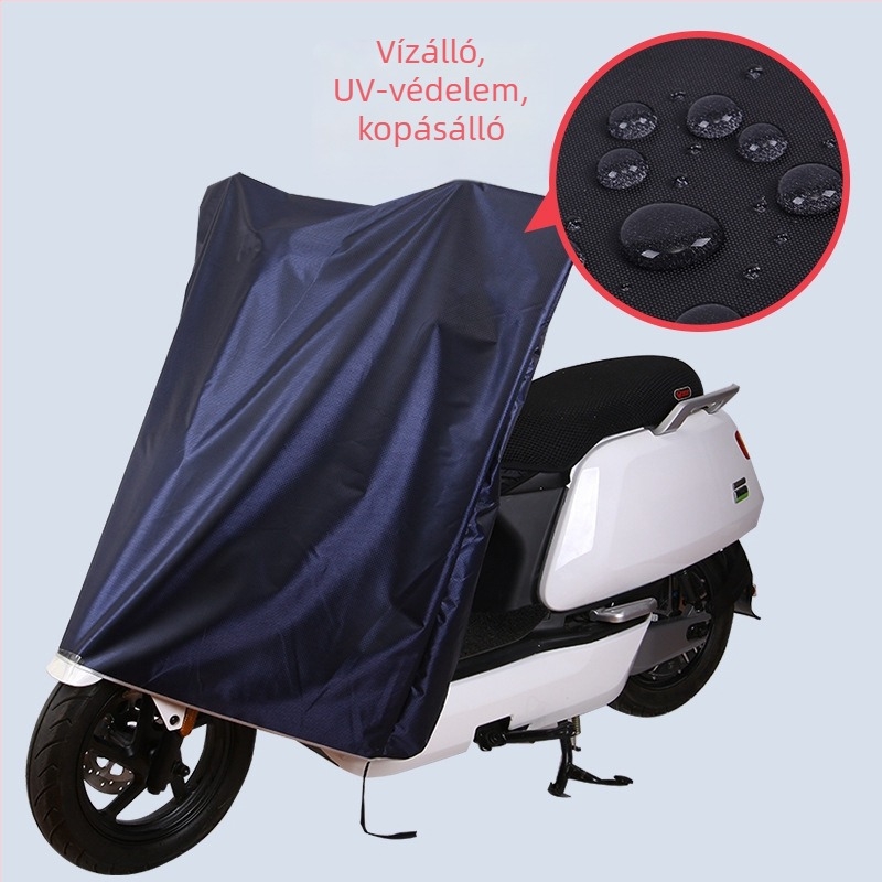 Előtéri esőálló védőfedél elektromos járművekhez, kültéri műszervédő, UV-védelem és porvédő