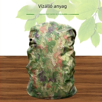 75L kapacitású kamufláz kültéri edző hátizsák, Oxford anyagból, uniszex, extrém kihívásokhoz, túrákhoz és kempingezéshez