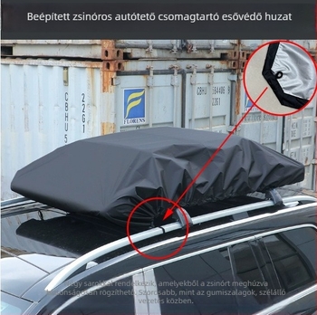 SUV tető vízálló ponyvája, poggyász utazáshoz