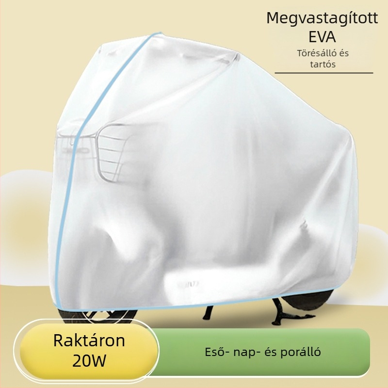 Elektromos járművédő – vastagított EVA matt anyag, szél- és esőálló