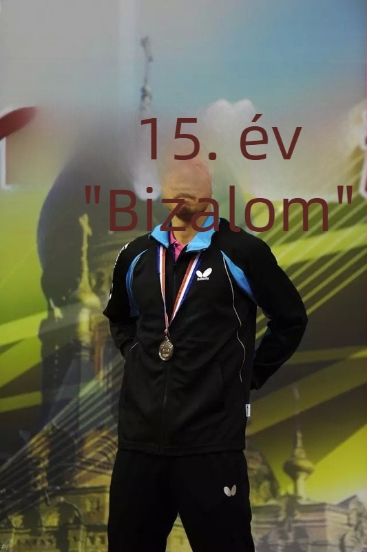 Asztalitenisz szett - gyorsan száradó hosszú ujjú felső és nadrág férfiaknak és nőknek; 100% poliészter, kémiai rostok keveréke