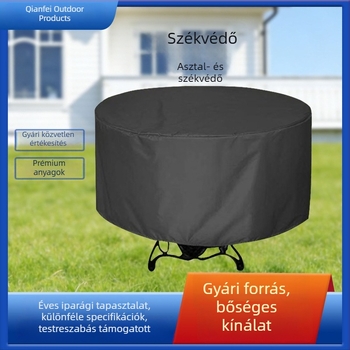 Kültéri kert- és teraszasztal- és székfedők – napsütés elleni védelem, eső-, por- és homok elleni védelem körasztalokhoz