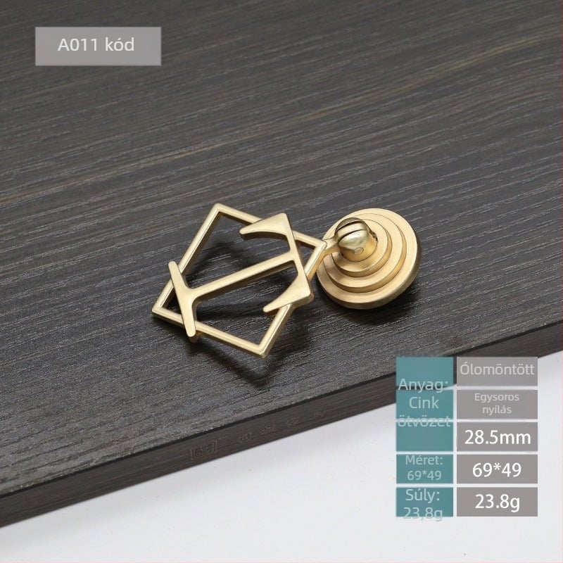 Egylyukú fogantyú cinkötvözetből, ajtókhoz és szekrényekhez, modern minimalista stílusú, elektroplatált, alkalmas ajtókhoz, ablakokhoz, szekrényekhez és fiókokhoz