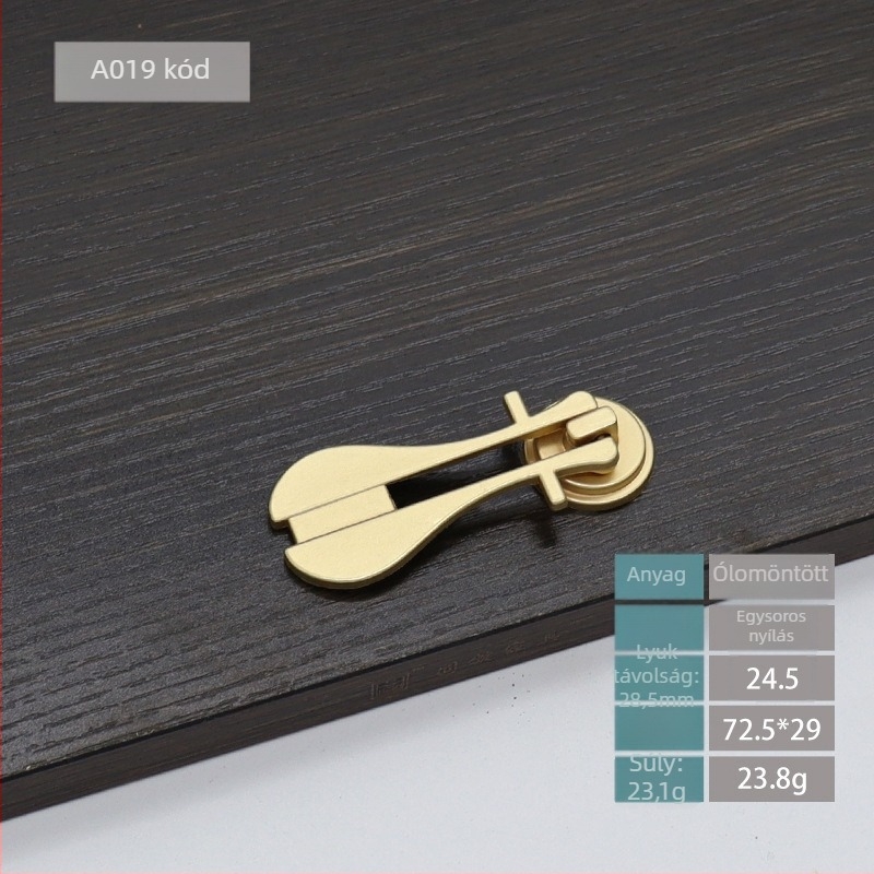 Egylyukú fogantyú cinkötvözetből, ajtókhoz és szekrényekhez, modern minimalista stílusú, elektroplatált, alkalmas ajtókhoz, ablakokhoz, szekrényekhez és fiókokhoz