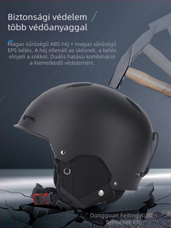 Téli sí sisak, belső All-in-One sisak, ABS+EPS, Zhonghengxing, 2025 januárjában kiadva, alkalmas gyerekeknek, fiataloknak és felnőtteknek