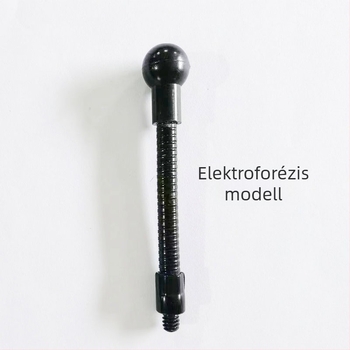 Gyűrűs fény rugalmas csővel és telefonrögzítővel élő közvetítéshez — vasból készült test, modell Hose, világítási kiegészítő