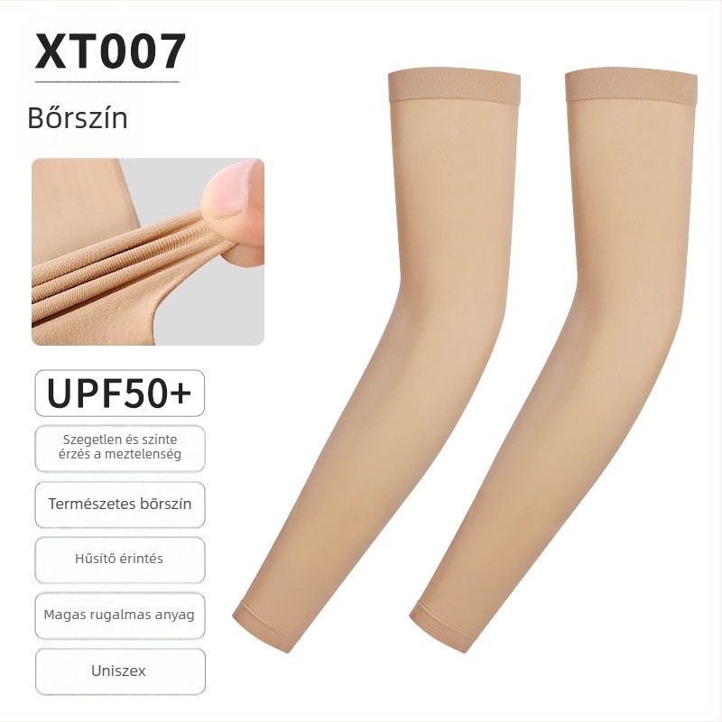 PGM uniszex kültéri napvédő karvédők, nylon szövet, UPF50+, nyomtatott logó, testreszabható