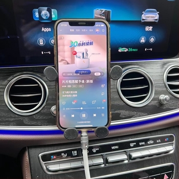 Lightning to 3,5 mm AUX hangkábel iPhone-hoz autóhifihez – 6 magos vezető, aranyozott csatlakozók, 6,0 mm folyékony szilikon, CCC tanúsított