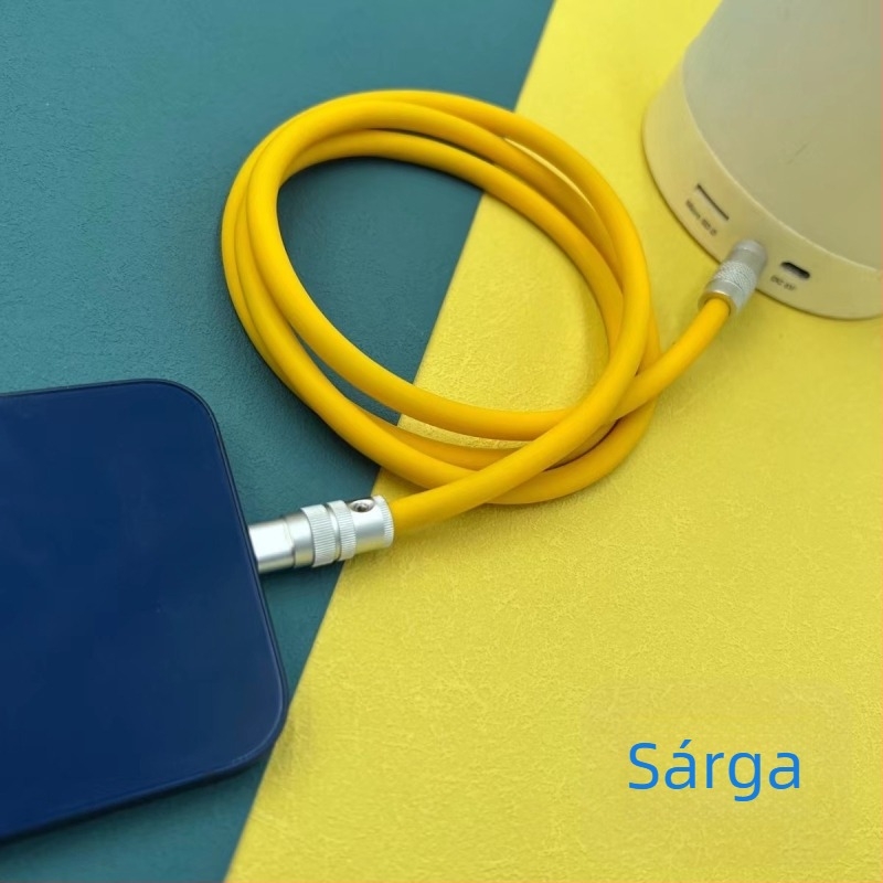 Lightning to 3,5 mm AUX hangkábel iPhone-hoz autóhifihez – 6 magos vezető, aranyozott csatlakozók, 6,0 mm folyékony szilikon, CCC tanúsított