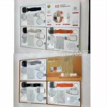 Vezeték nélküli töltésű akkumulátor készlet — Bluetooth hívás, okosóra és karpánt; IPS kijelző, titánium ötvözetes tokk, szilikon szíj, vezeték nélküli tartomány 10 m+