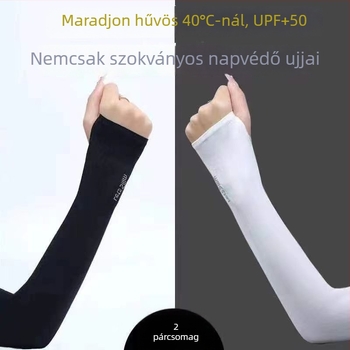 Kültéri napsugárzás elleni ujjvédők, Uniszex, Felnőttek, Mintázat: Solid