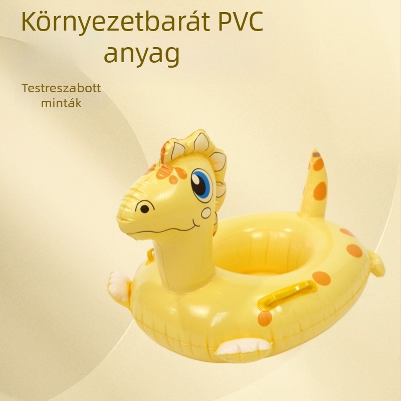 Gyerekeknek készült felfújható úszógumi állatmintával, környezetbarát PVC, 0,18 mm vastagság, nyomat, Hongyu márka