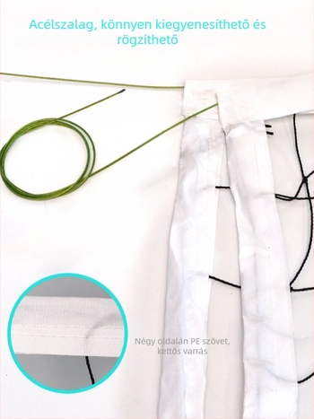 Röplabda háló – Homokos röplabda számára, PVC anyag, gépi varrás, logó nyomtatás, testreszabás elérhető