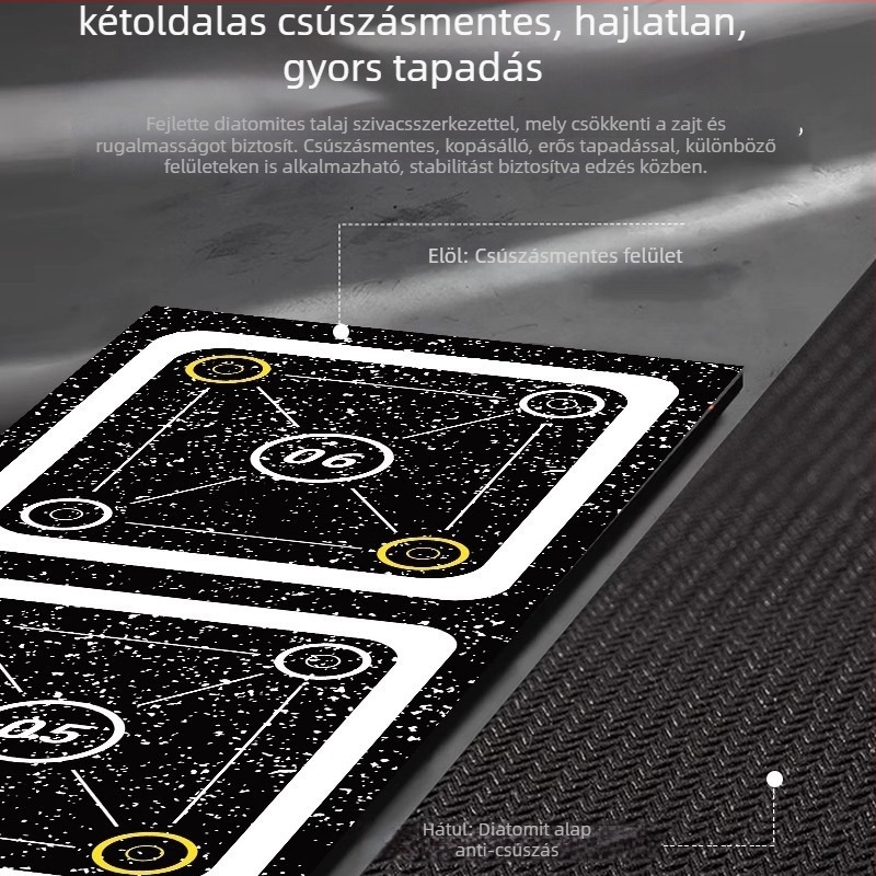 Rugalmas létrás edzésmatrac – Knight márkájú gumiból készült edzéssegédeszköz futballhoz