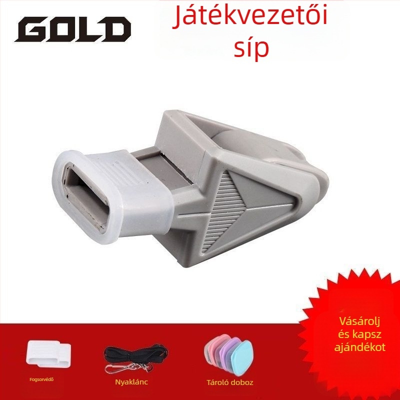 Sport síp PVC anyagból | alkalmas játékvezetőknek és edzésekhez | logó nélkül