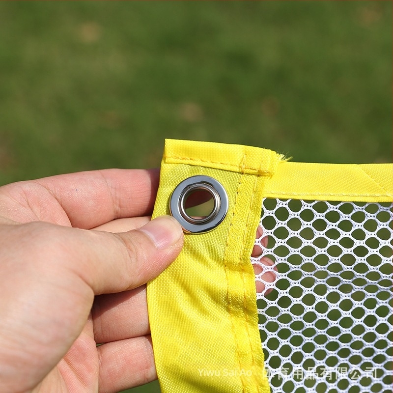 Futball célháló edzéshez, hexagonális háló, visszaverő háló, ifjúsági szabadrúgás gyakorlására, 5/7/11 játékos számára