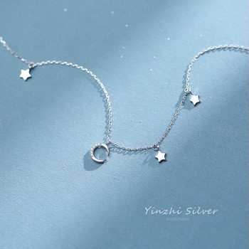 Ezüst Keresztlánc Egyrétegű