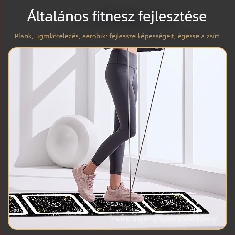 Gumírozott, többször felhasználható agility ladder edzésmat gyermekek testi edzéséhez; anyag: gumi; testreszabás: igen; márka: saiaoty; releváns sportok: futball; kategória: edzés segédeszközök