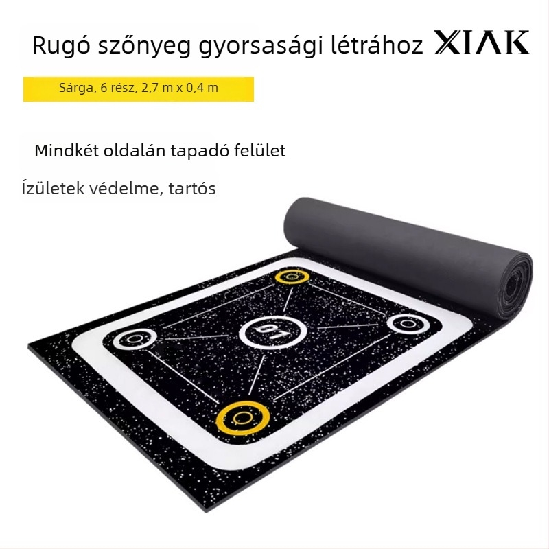 Gumírozott, többször felhasználható agility ladder edzésmat gyermekek testi edzéséhez; anyag: gumi; testreszabás: igen; márka: saiaoty; releváns sportok: futball; kategória: edzés segédeszközök