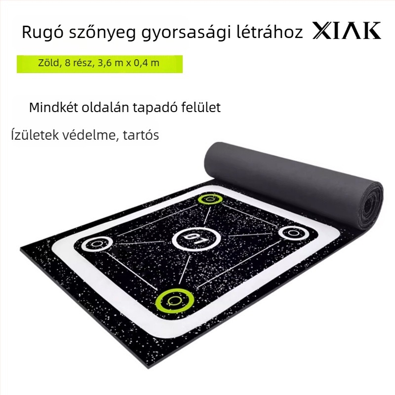 Gumírozott, többször felhasználható agility ladder edzésmat gyermekek testi edzéséhez; anyag: gumi; testreszabás: igen; márka: saiaoty; releváns sportok: futball; kategória: edzés segédeszközök