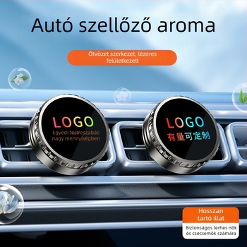 Time Autóillatosító aromaterápia: ötvözet illat tartó, légkimeneti csipesz, Osmanthus illat, 10–20 ml, 61–90 óra illatideje