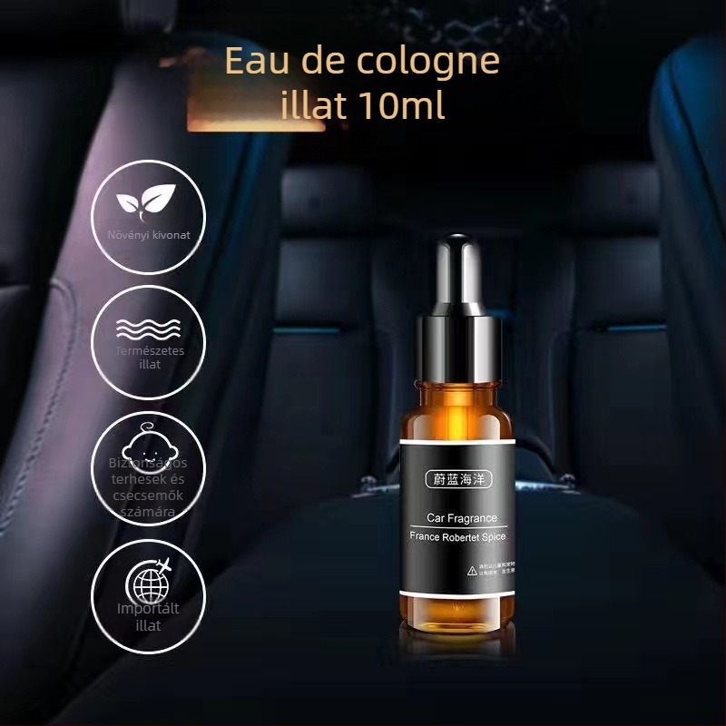 Time Autóillatosító aromaterápia: ötvözet illat tartó, légkimeneti csipesz, Osmanthus illat, 10–20 ml, 61–90 óra illatideje