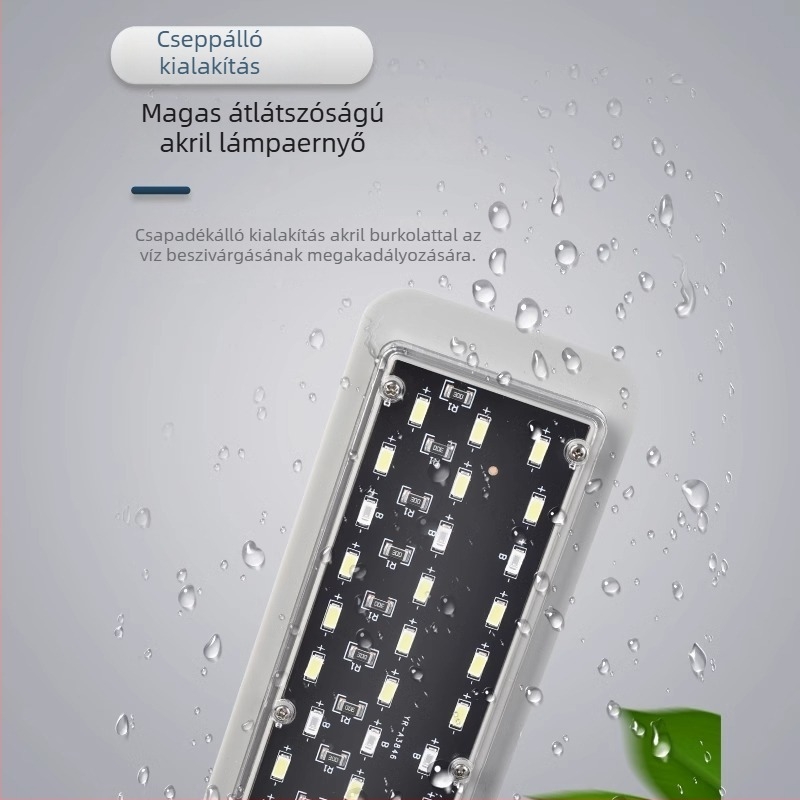 Klipes akváriumi lámpa, 5W, műanyag test, 0,3 kg, akváriumi világítás és vízi növényekhez, Small Tank