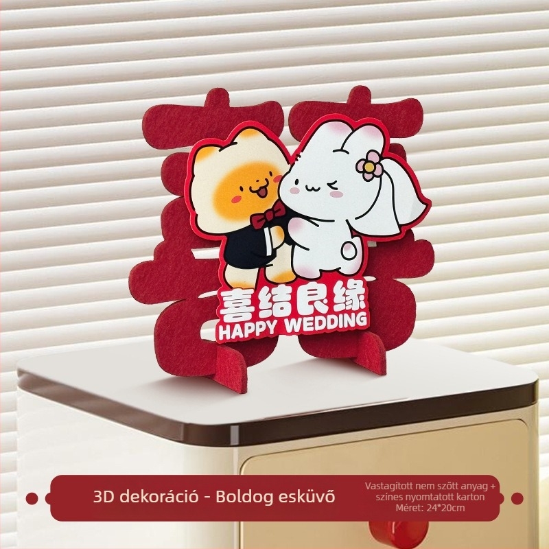 Menyasszonyi papírból készült honeycomb gömb dísz – 3D asztali fotó kellékek, Jiujian