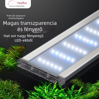 LED akváriumi világító lámpa, alumíniumötvözet, nagy teljesítmény, Yao Rui márka, súly 3