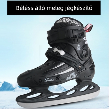 Weft Ball felnőtt jégkorcsolya, PP felső rész, rozsdamentes acél pengék