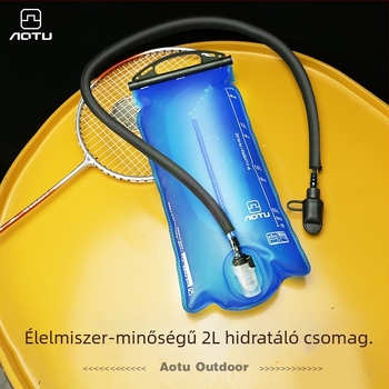 Külső víztartó 2L, Bump, élelmiszer-minőségű TPU, Kempinghez, Túrázáshoz, Hegymászáshoz, Kerékpározáshoz