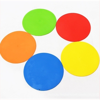 Futball-edzésre szánt korong digitális logóval, vastított, PP anyagú, testreszabható, Tengbo Sports edzéssegéd