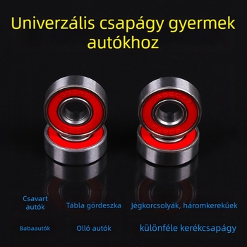 Kerekcsapágyak 608ZZ triciklikhez, rollerekhez és babakocsikhoz