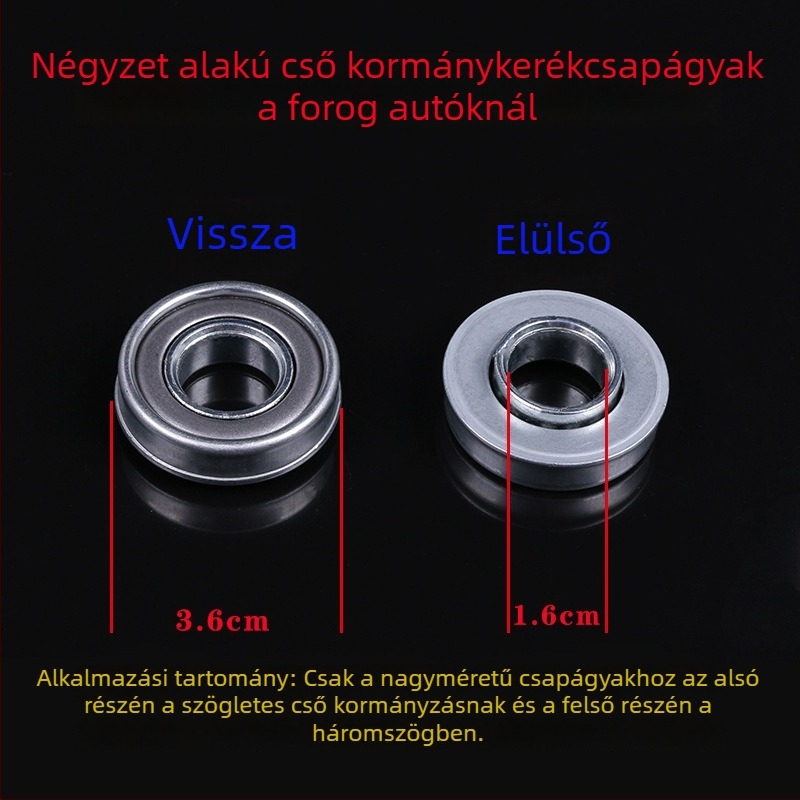 Kerekcsapágyak 608ZZ triciklikhez, rollerekhez és babakocsikhoz