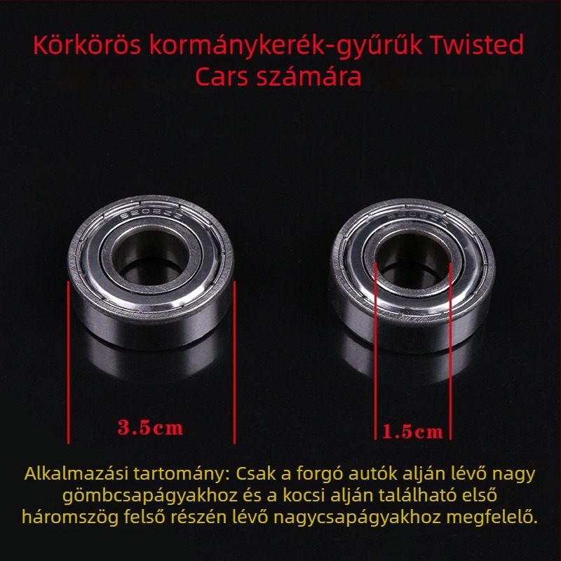 Kerekcsapágyak 608ZZ triciklikhez, rollerekhez és babakocsikhoz