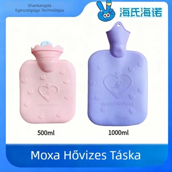 Vízfeltöltős melegítő tasak kézre és hasra – meleg/hideg kettős használat, sűrű PVC, 220 g