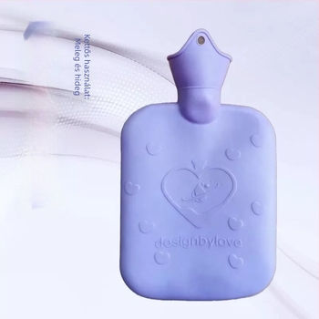Vízfeltöltős melegítő tasak kézre és hasra – meleg/hideg kettős használat, sűrű PVC, 220 g