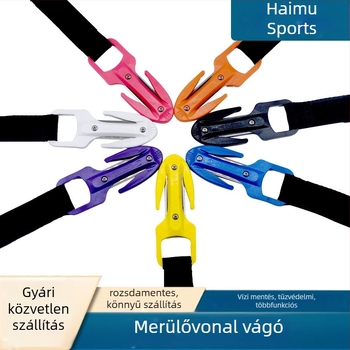 Merülésbiztonsági kés ABS anyagból, magáncímke opcióval, rozsdával szemben ellenálló
