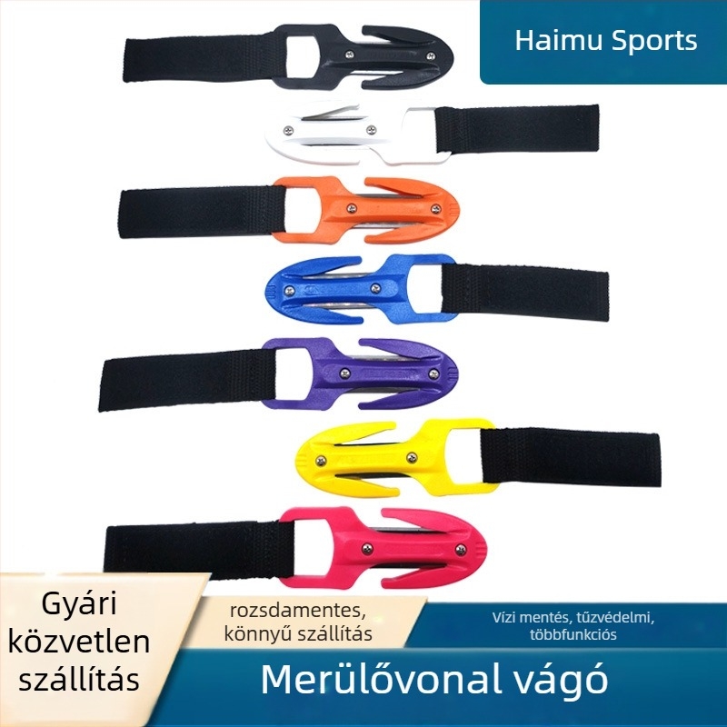 Merülésbiztonsági kés ABS anyagból, magáncímke opcióval, rozsdával szemben ellenálló