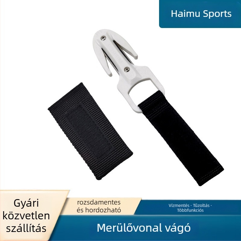 Merülésbiztonsági kés ABS anyagból, magáncímke opcióval, rozsdával szemben ellenálló