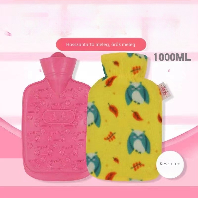 Teljes testhez használható melegvizes palack – gumi, 300 g, vízbefecskendezéses fűtés