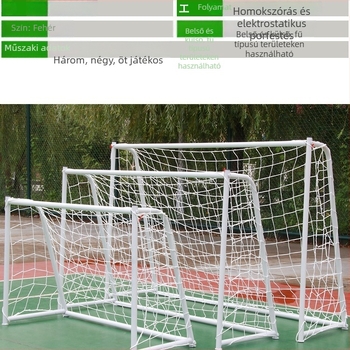 Kültéri futballkapu – Huaju, acélcső, Áthelyezhető és demontálható, Edzéssegédeszköz