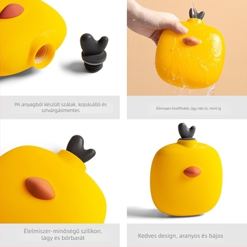 LOOCOO Kézmelegítő – Szilikon-Nylon, 200 g, Modern minimalista stílus