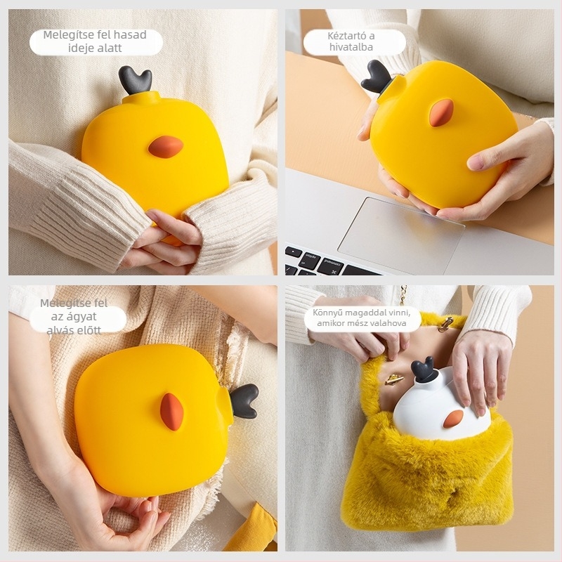 LOOCOO Kézmelegítő – Szilikon-Nylon, 200 g, Modern minimalista stílus