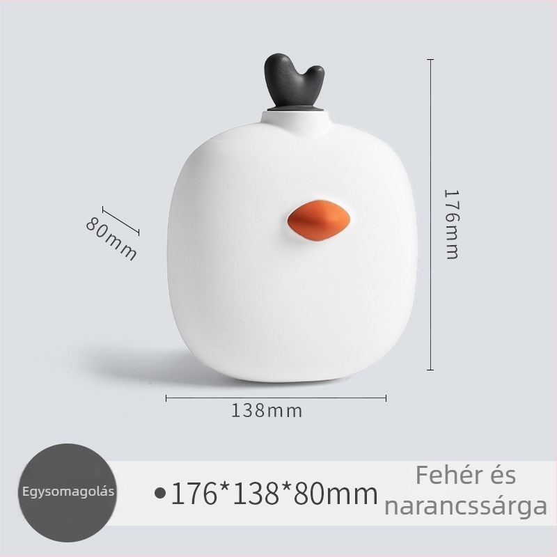 LOOCOO Kézmelegítő – Szilikon-Nylon, 200 g, Modern minimalista stílus