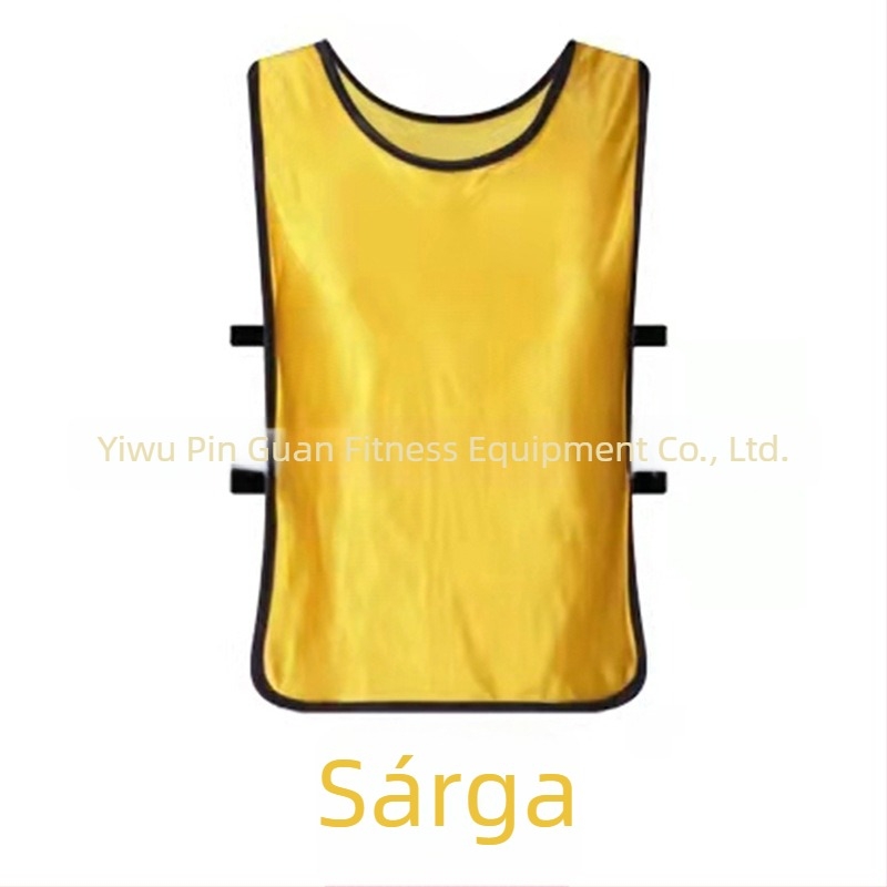 Személyre szabott edzésmellény futball és kosárlabda számára logó/szöveg/csapat-embléma lehetőséggel | Poliészter | Uniszex | Minden szezonban