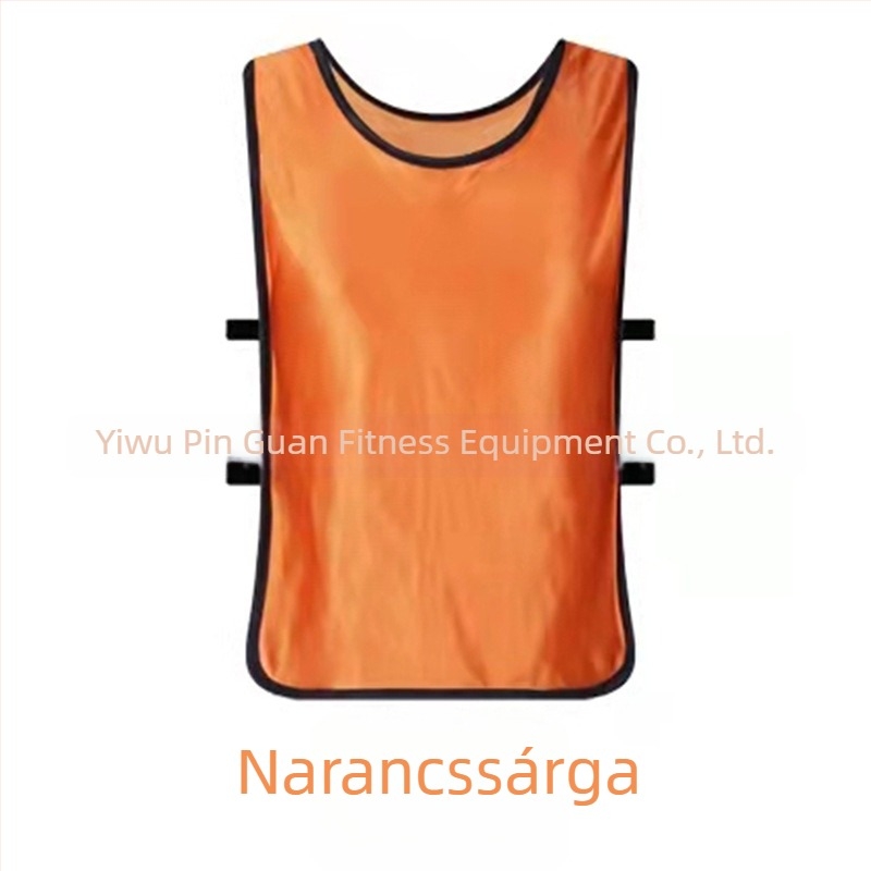 Személyre szabott edzésmellény futball és kosárlabda számára logó/szöveg/csapat-embléma lehetőséggel | Poliészter | Uniszex | Minden szezonban