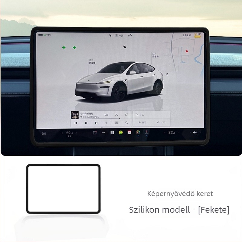 Aion i60 navigációs keret, szilikon középső konzolos védelem (Modell: Aion i60; Anyag: Szilikon; Része: Középső konzol)