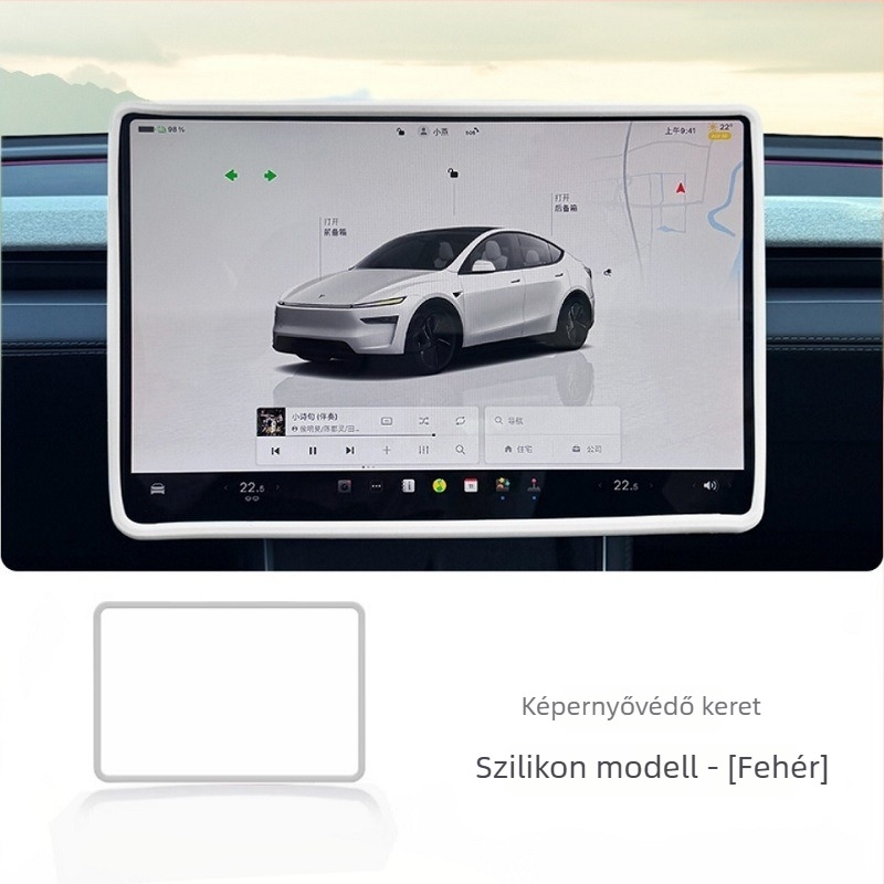 Aion i60 navigációs keret, szilikon középső konzolos védelem (Modell: Aion i60; Anyag: Szilikon; Része: Középső konzol)