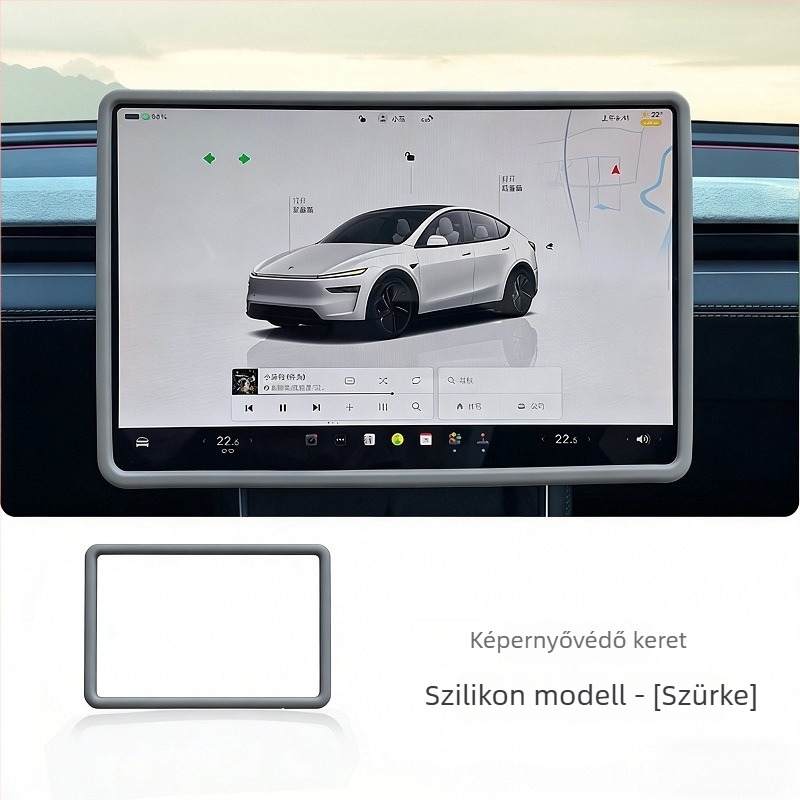 Aion i60 navigációs keret, szilikon középső konzolos védelem (Modell: Aion i60; Anyag: Szilikon; Része: Középső konzol)